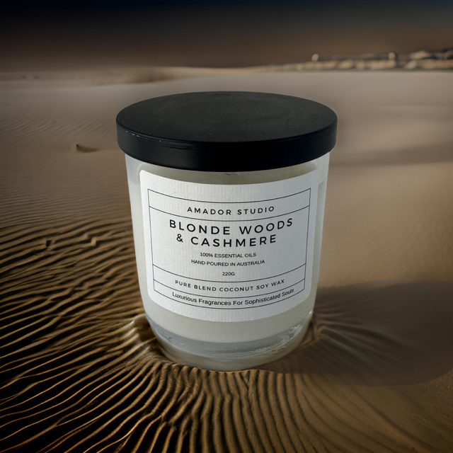 Blonde Woods & Cashmere Candle