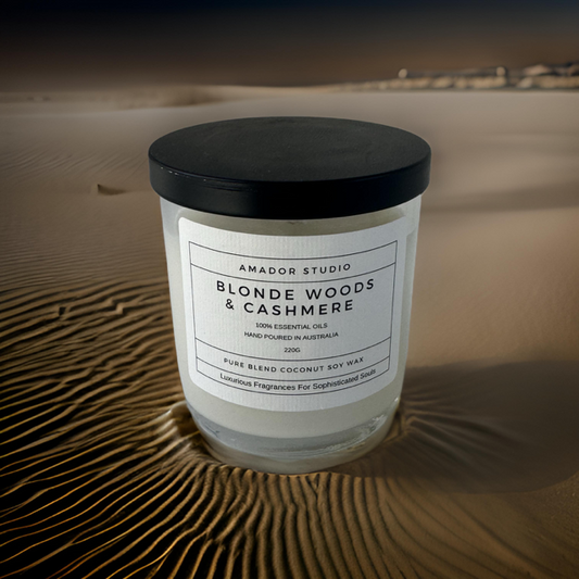 Blonde Woods & Cashmere Candle